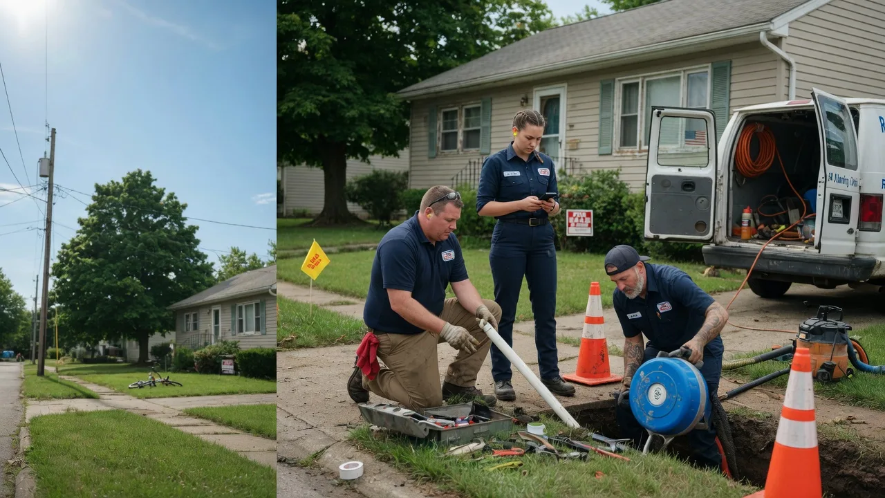 Sewer Line Repair in Carlock, IL near me